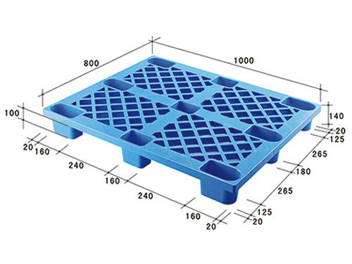 1008網(wǎng)格輕型塑料托盤(pán)
